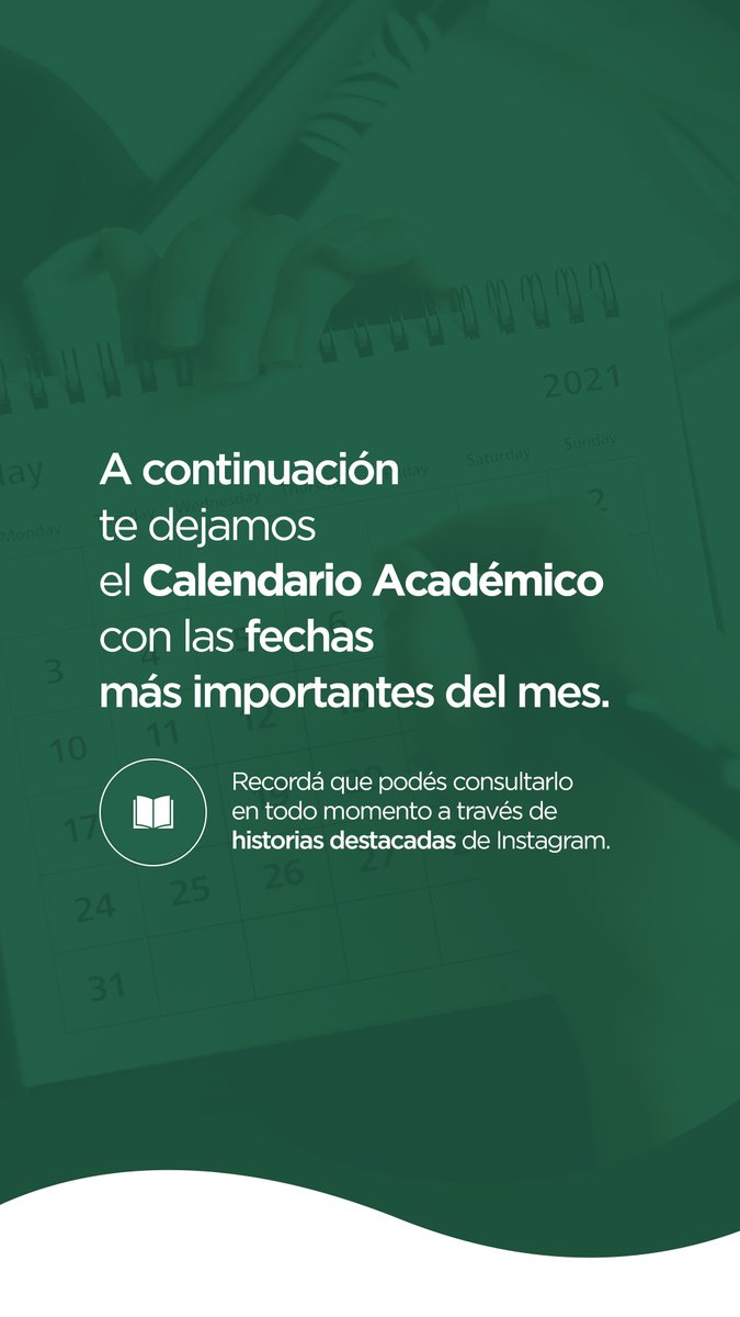 universidaduces's tweet photo. 📆 A continuación te dejamos el #CalendarioAcademico con las fechas más importantes de la cursada.
👉 Recordá que también podés consultarlo a través de nuestras historias de Instagram. https://t.co/uDyr8XbAPH
