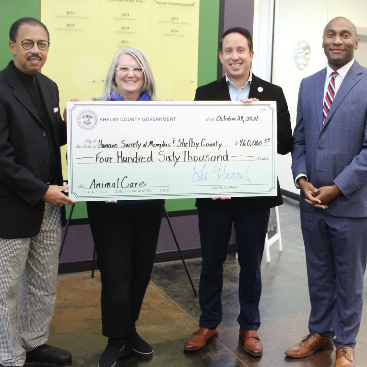 mgwhaley's tweet photo. Had the privilege to support several great community organizations this weekend! @westcancerfdn with Commissioner @tamisawyer and @MemphisHumane in support of their low cost clinic to make animal care more affordable to all. Thankful for your work!! https://t.co/3jtWR5AjBS