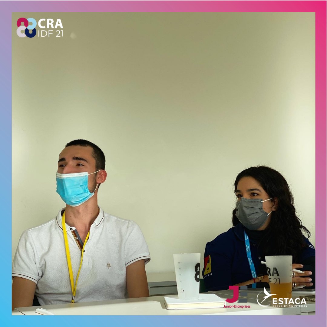 [Samedi 23 octobre: Congrès Régional d'Automne d'Île-de-France]
👥Un retour en présentiel riche en formations et en rencontres avec les membres de la #CNJE et ses partenaires premium.🤝
Merci <a href="/junior_estaca/">Junior ESTACA</a> et la <a href="/cnje/">Junior-Entreprises</a> pour l'organisation !
#WeAreJE #CRAIDF21