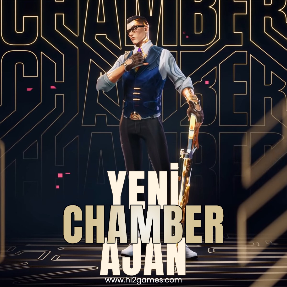 Yeni ajan Chamber Valorantta seni bekliyor!