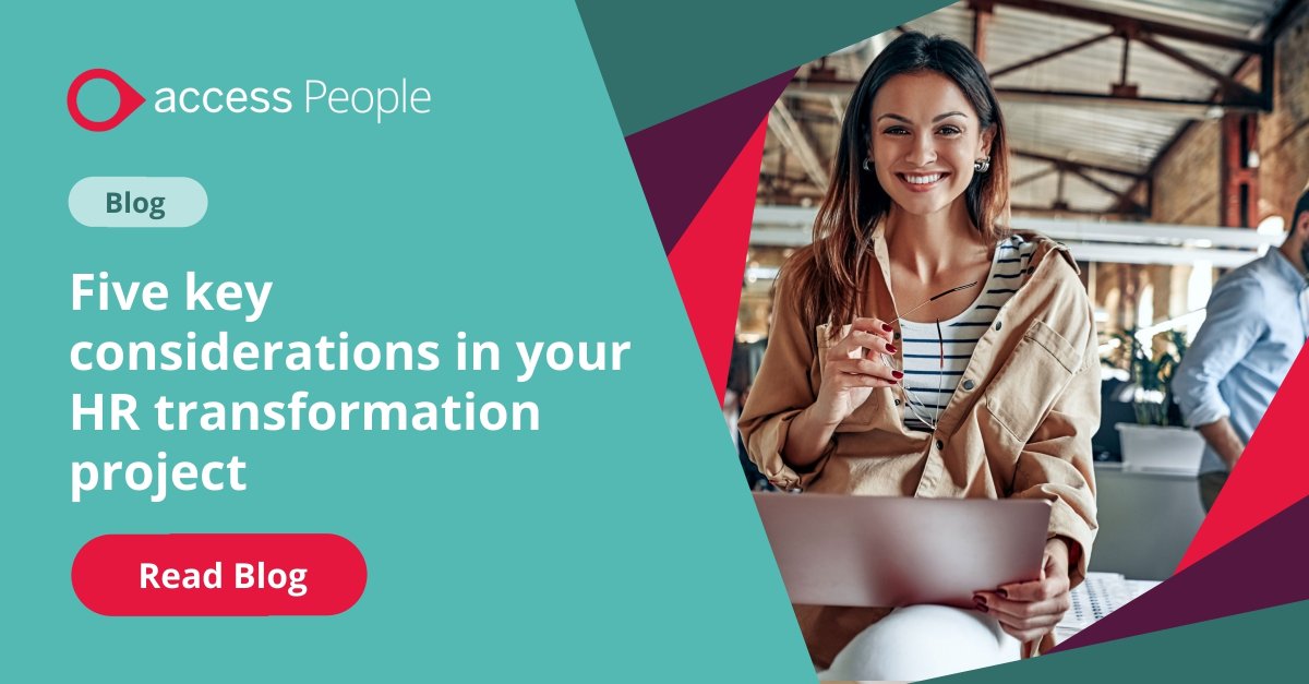 peoplehrms's tweet photo. Starting a HR transformation project?
Take a look at our checklist of the top 5 technology considerations: https://t.co/8igD9CgvLn
#HR #HRtransformation #HRproject #HRblog https://t.co/mPdFKn4jZb