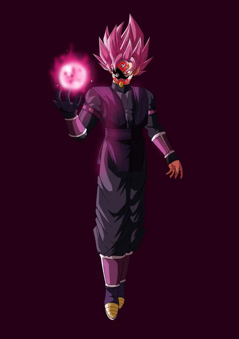 美しさの頂点
#ドラゴンボールヒーローズ
#イラスト    #紅き仮面のサイヤ人 