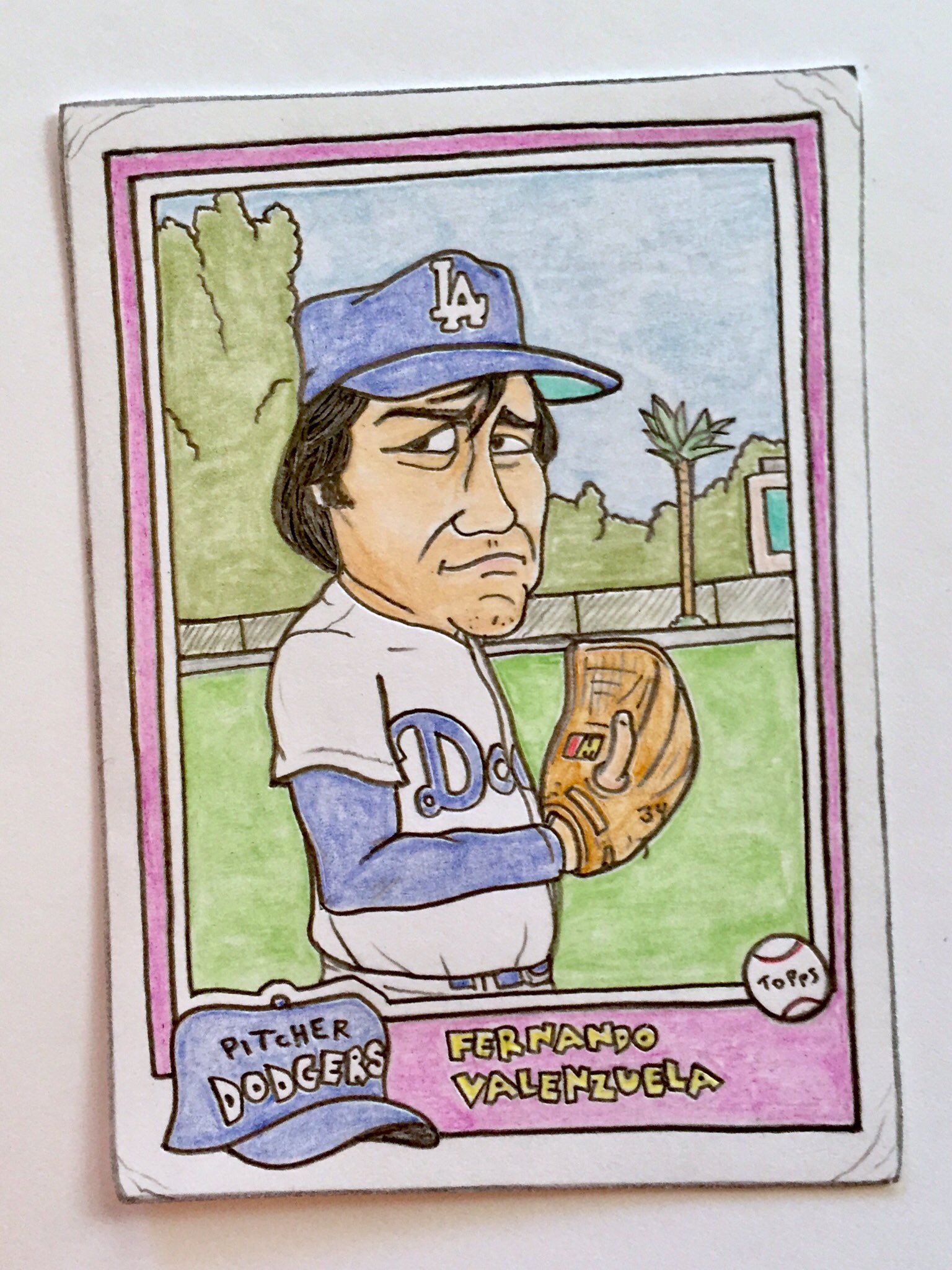 Gummy Arts on X: Happy birthday, Fernando Valenzuela! #Dodgers   / X