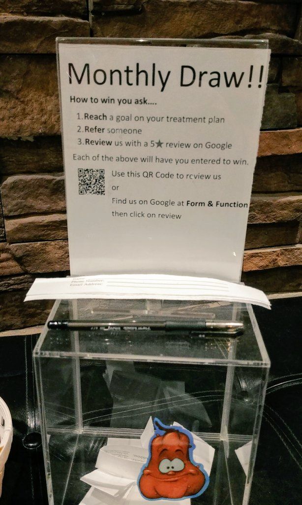 ffclinic's tweet photo. Our monthly draw is still on!!

Instructions below ⬇ on how to enter, and have a chance to win great prizes!

#monthlydraw #healthclinic #cityofmarkham #ContestAlert #Monday #markhamontario 

Use the link in bio to visit us today! https://t.co/7FN7TiHOiM
