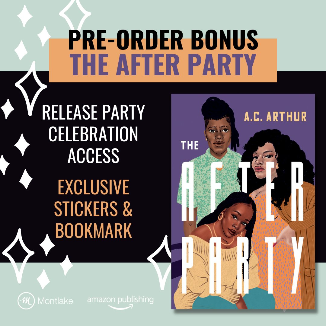 sasf92daf's tweet photo. It's almost time for the party! Register your #preorder receipt for THE AFTER PARTY and receive access to a special celebration with me and a few of my author friends. You'll also receive an exclusive bookmark and stickers! Register now: https://t.co/DLnrTouHLF https://t.co/zRydWVWDPo