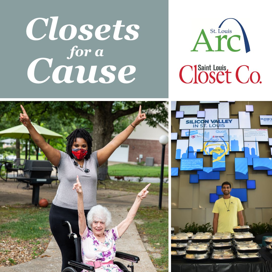 StLouisClosetCo's tweet photo. We are beyond excited to announce our November #ClosetsForACause partner, @StLouisArc! https://t.co/MHGzr43Rws