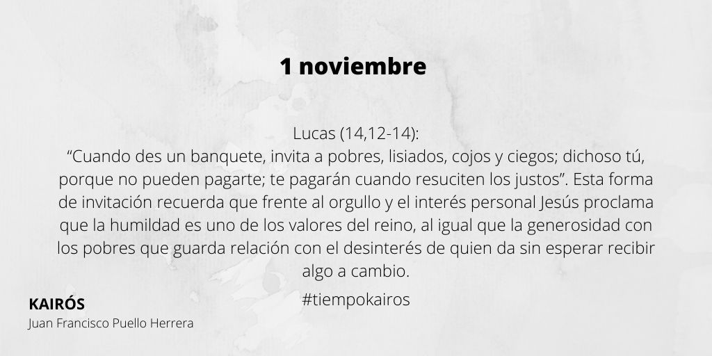 ComisionadoCBPC's tweet photo. 1 noviembre
Kairós
#tiempokairos #kairós #reflexión #lecturadeldia #JFPH https://t.co/htsO8oih2s