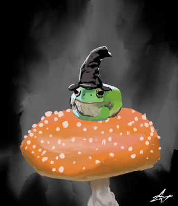 12MADSais's tweet photo. 'The Witch Toad'
by Mikhail Galvez

Among the creepy and eerie forests and swamps, there lies a toad which forever loathes. As the dark night settles and the crocodiles wrestles, the toad of the night became a witch to fright.

Instagram Acc: @mvpgalvez31
https://t.co/X2qI7czbWq https://t.co/iaSm4rR7eX