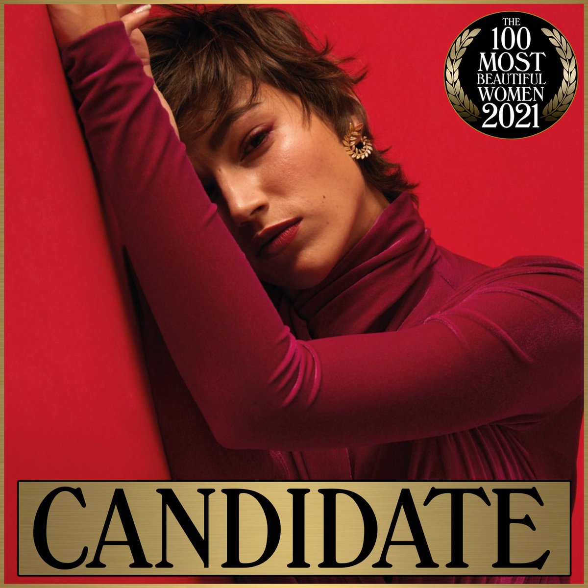 #UrsulaCorbero Candidate 100 Most Beautiful Women of 2021 -- Spain
#TBworld2021