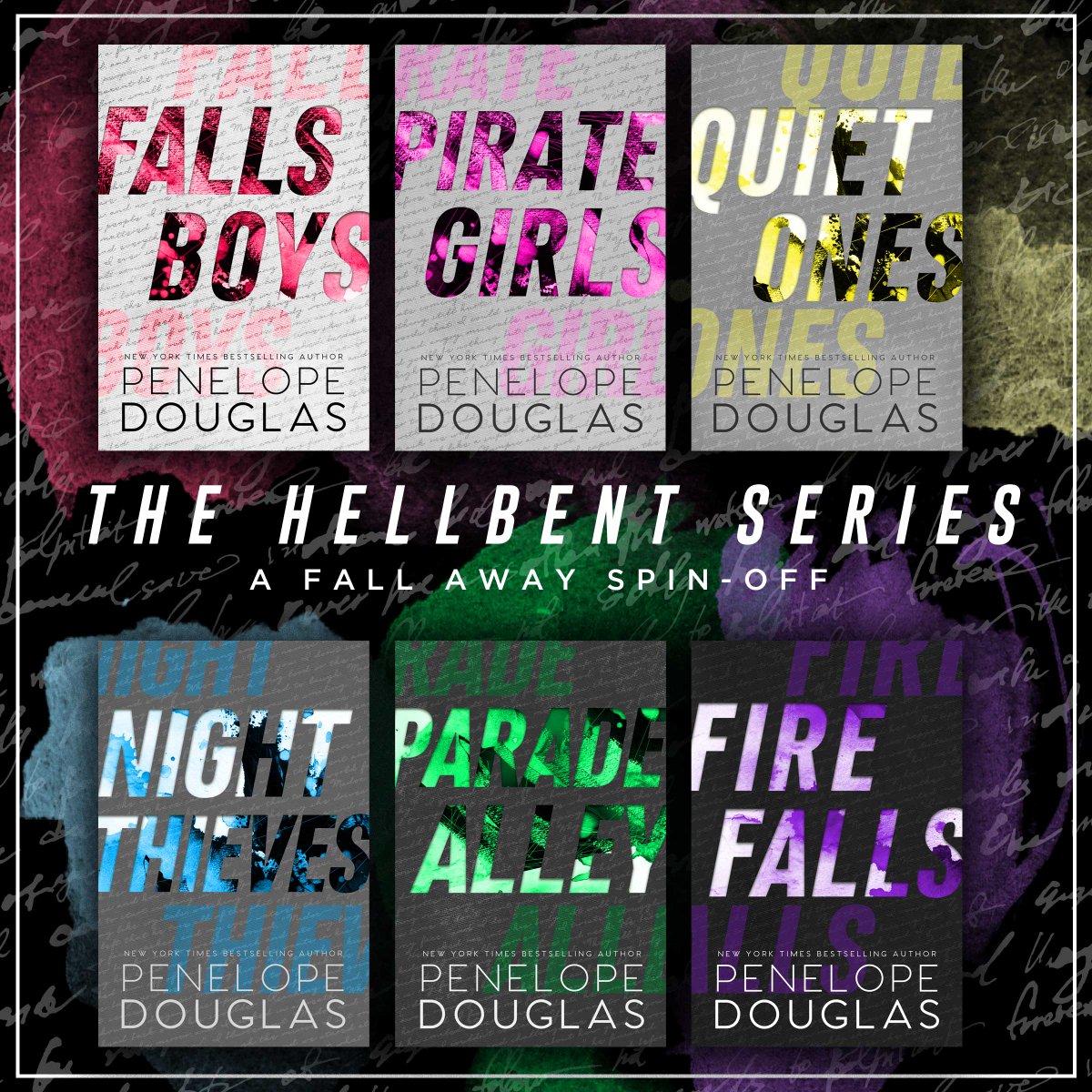 kikichat83's tweet photo. ⇀ SERIES COVER REVEAL DAY ↽
#HellBentSeries by @PenDouglas
#HellBentSeriesCoverReveal #PenelopeDouglas
#NewAdultRomance #TheNextStepPR
#Preorder https://t.co/eD0fLQ5Nno
#Goodreads https://t.co/8xNt7lbD43
Hosted by @TheNextStepPR https://t.co/Kbhnd5HBRg