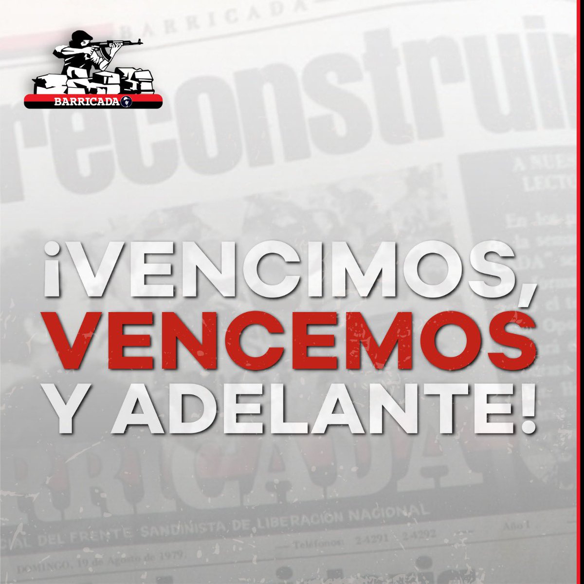 Días después de que los mercenarios de la comunicación 📡🇺🇲 suspendieran las principales cuentas de izquierda de #Nicaragua , si, esos mismos que piden libertad y ejercen cercos 🚫📶 mediáticos... les décimos que NO PUDIERON NI PODRÁN!

#UnidosEnVictorias 
#A6DiasDeLaVictoria