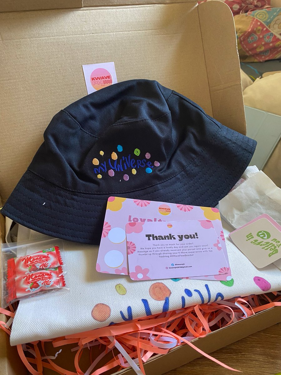 sparkswithJin's tweet photo. #KWaveFeedbacks
Thank you! @kwaveph super pretty! ๐ love the packaging and freebies too ๐ https://t.co/C0WEcDwNI9