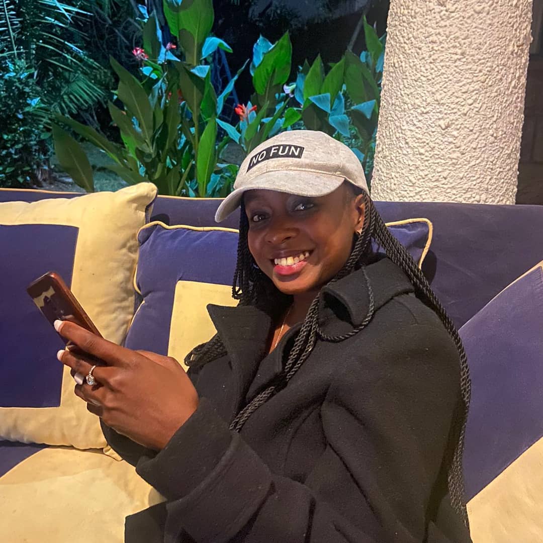 Media personality Jackie Maribe expresses her displeasure after her baby daddy Eric Omondi announcing that he is expecting a baby with Miss P. Maribe has a 7-year-old son with the comedian. 

"Responsibility? @catewamaribe come I can't speak 😂😂😂 7 years of responsibility..."