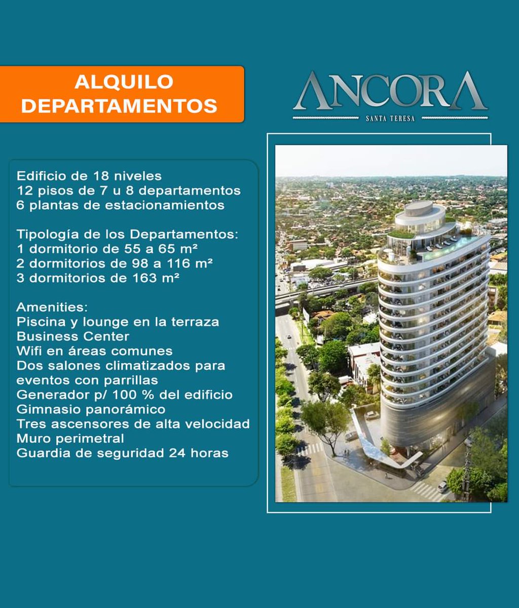#puntoinmobiliario #experiencia #profesionalismo #confort #calidad #departamentos #asunción #barrioherrera #ancora