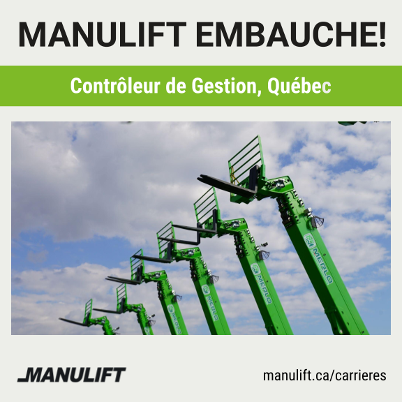 manulift's tweet photo. Manulift est à la recherche d’un contrôleur de gestion  pour notre succursale de Québec!

Postulez aujourd’hui! - https://t.co/Gq7KFfXTsU https://t.co/mc1QRa7Y4V