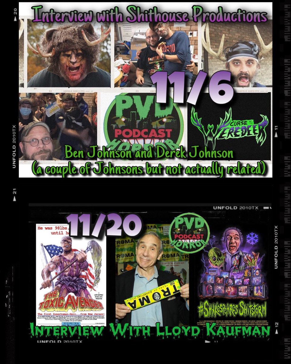 PvdHorror's tweet photo. It’s Trovember here at PVD Horror! All month long we are going to be throwing in Troma features, podcast interviews as well as giving our normal posts a Troma twist. @lloydkaufman @Troma_Team @TromaNOWApp https://t.co/ridhhVWZsO