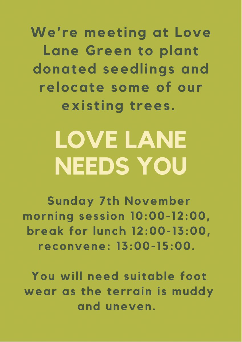 Sunday 7th November.