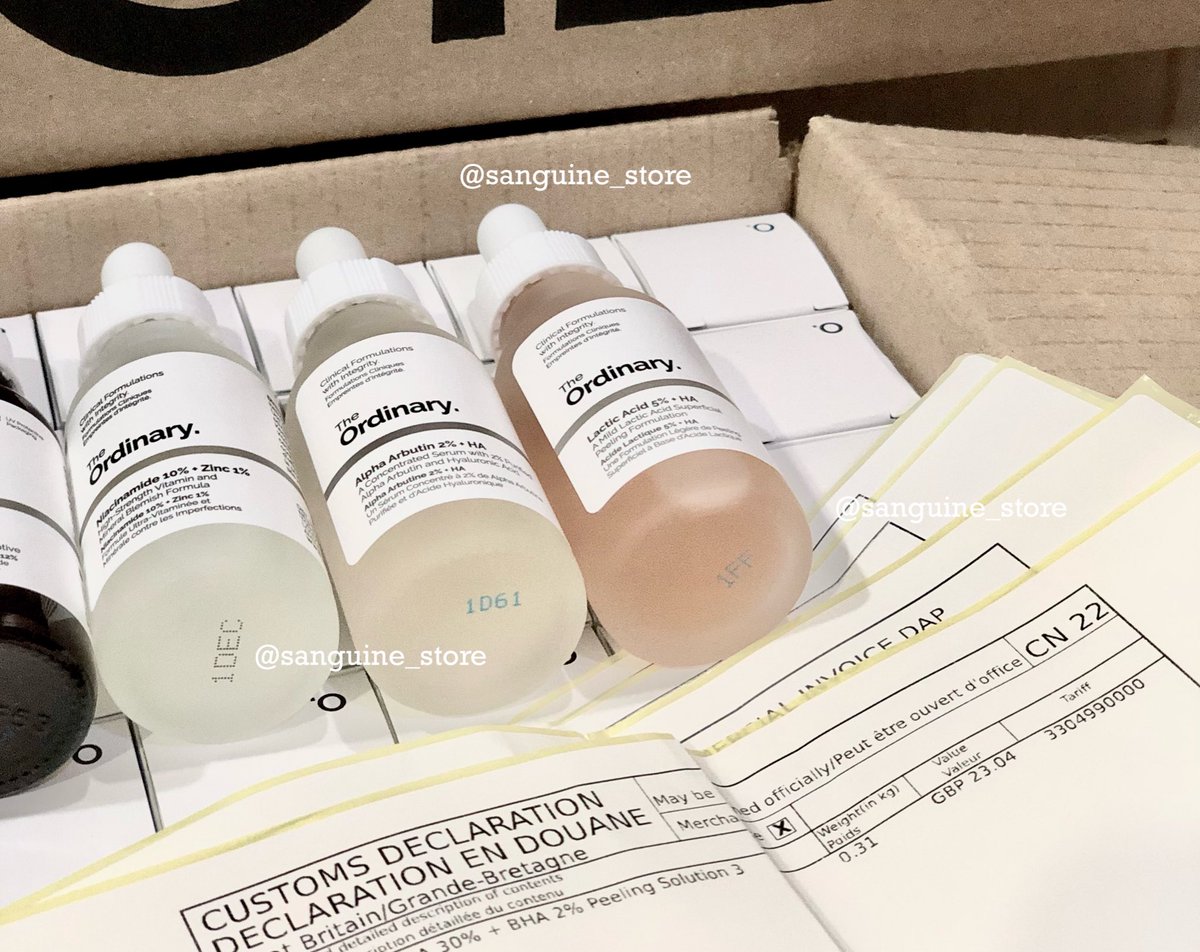 𖠋 พร้อมส่ง The ordinary ทุกสูตร ขายตลอด tweet media