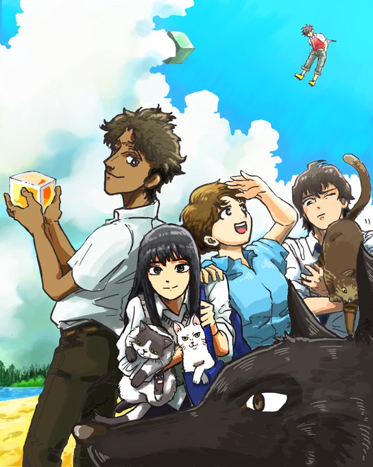 夏アニメのtwitterイラスト検索結果