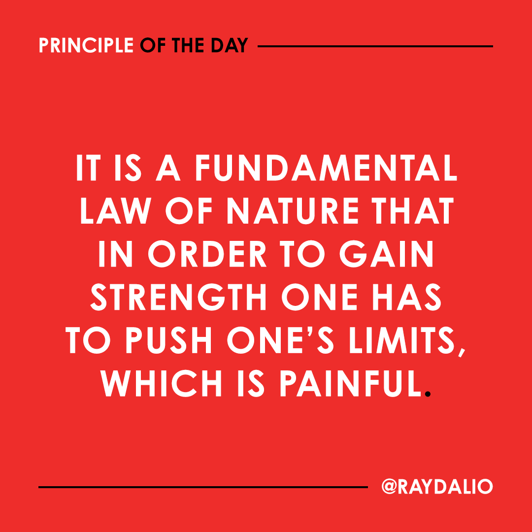 As Carl Jung put it, "Man needs difficulties. They are necessary for health." Yet most people instinctually avoid pain. (1/2)