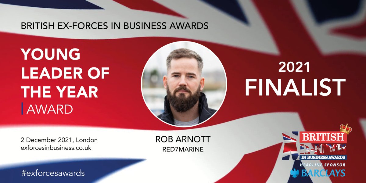 Red7Marine (@red7marine) on Twitter photo Delighted to announce that Mark Smith our Head of QHSE and Business Improvement and Rob Arnott, Marine Superintendent at Red7Marine have both been shortlisted in the <a href="/exforcesawards/">Forces in Business Awards</a>.
We are extremely proud and look forward to the Awards ceremony in December.🎉
#ExForcesAwards Delighted to announce that Mark Smith our Head of QHSE and Business Improvement and Rob Arnott, Marine Superintendent at Red7Marine have both been shortlisted in the <a href="/exforcesawards/">Forces in Business Awards</a>.
We are extremely proud and look forward to the Awards ceremony in December.🎉
#ExForcesAwards