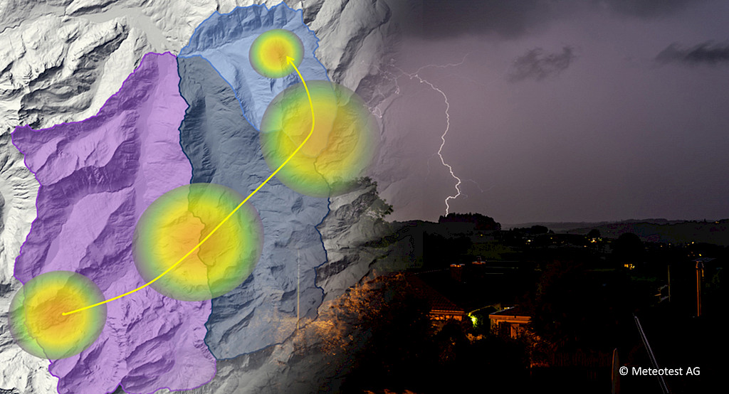 Vom Starkniederschlag zur Hochwasserganglinie geo7 geo7.ch/blog/niedersch…