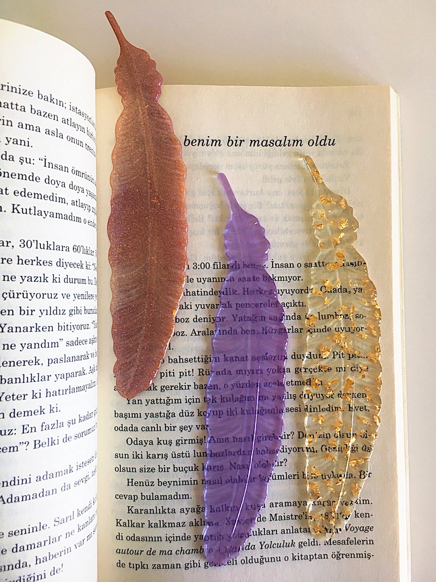 Kitap severler için el yapımı kitap ayraçları 💫