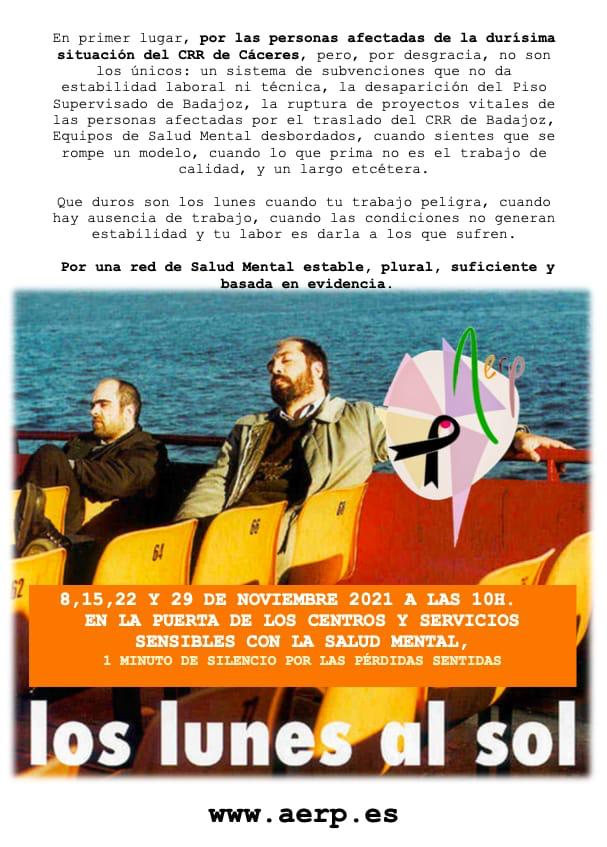 ¡Todo mi apoyo a la red de rehabilitación psicosocial de Extremadura! @FEARP_Oficial