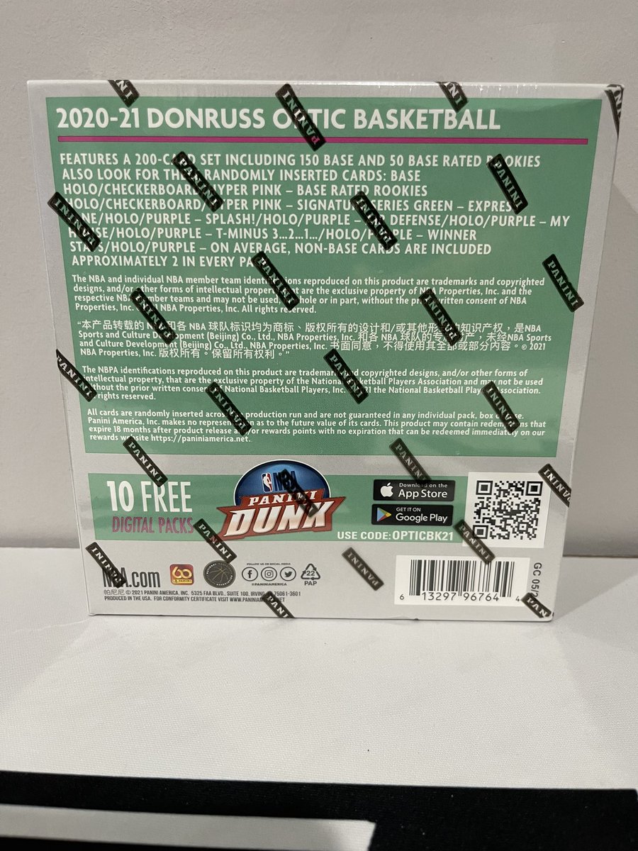 FastBreakCards's tweet photo. 🔥Fast Break Fire Freebie🔥

Cost: FREE - Free S&amp;H.

2020-21 NBA Optic Mega Box

When does it end? November 7th - 1 PM (ish) Eastern 

How do I enter? Follow, Like, Retweet this post.

Can I win more than once? Yes

Ships Sealed, Next Day.

Goodluck!! https://t.co/C1aOpvSbuN