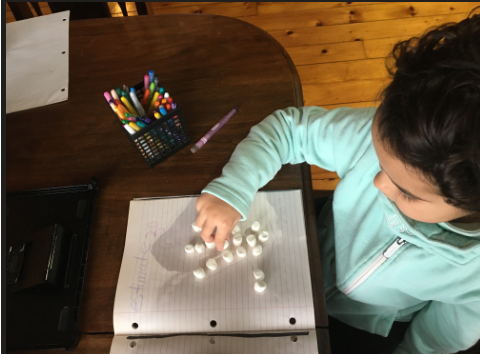 VLES_cdsbeo's tweet photo. Counting & estimating is happening in @IamAndreaEllis1 & Mrs. Taylor's VLES JK/SK class! Students are discovering what happens when they cover their hand with smaller objects versus larger objects.#Estimation #IBelongHereCDSBEO #TogetherVirtually @CDSBEO @English_Cath @JefinnerL https://t.co/BmHin9OwTr