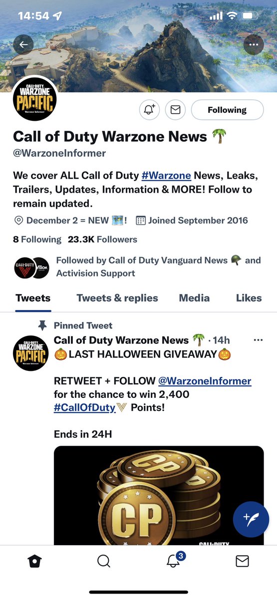 RyanDebono5's tweet photo. @WarzoneInformer Been following since mw. Would really help me if I win 🙏🙏 https://t.co/euQ3O5SGpw