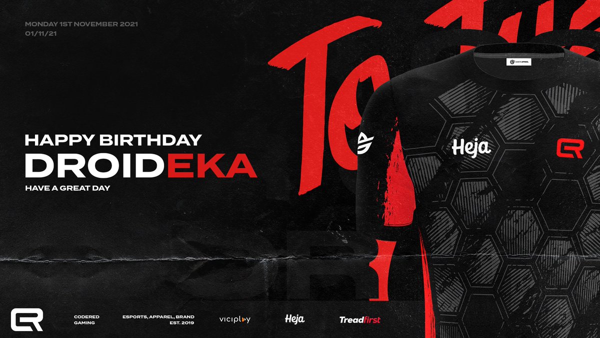 CoR_GG's tweet photo. Happy Birthday to the main man Droideka! Hope you have a great day 🎂💕 #ToTheCoR https://t.co/YnWCxbcQdM