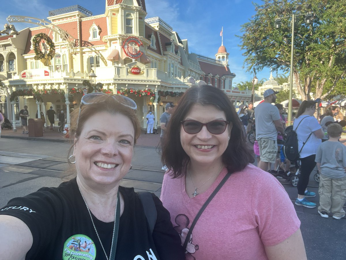 50 years ago today, two little girls visited <a href="/WaltDisneyWorld/">Walt Disney World</a> for the first time. We still love it just as much. #sisters ##wdw50 #DisneyWorld