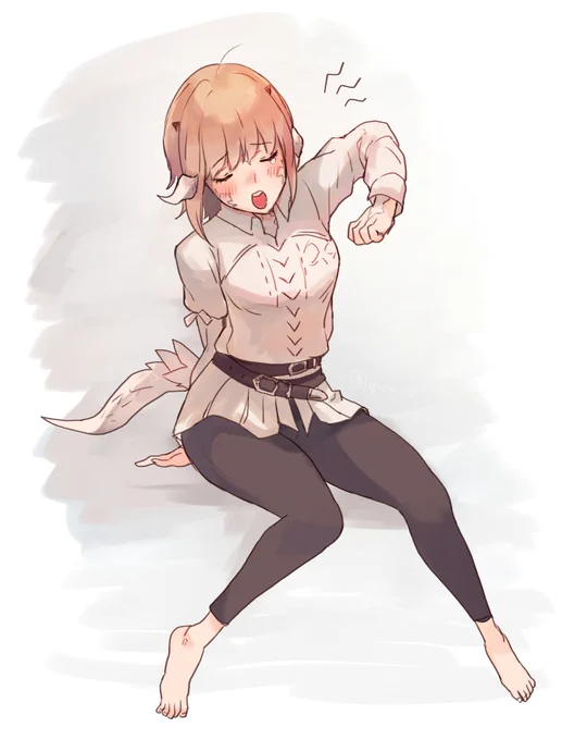あくびがでるぜ
#FF14 