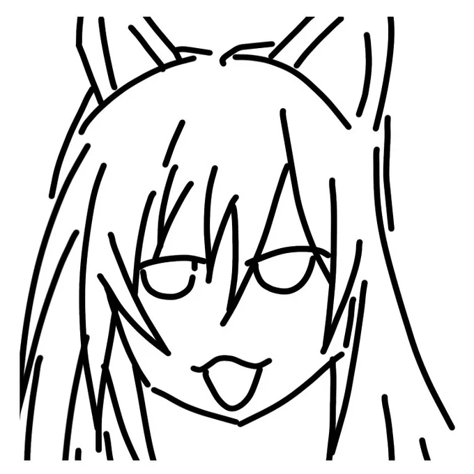 @Dabih_looser 
けーちゃんを描こうとしました 