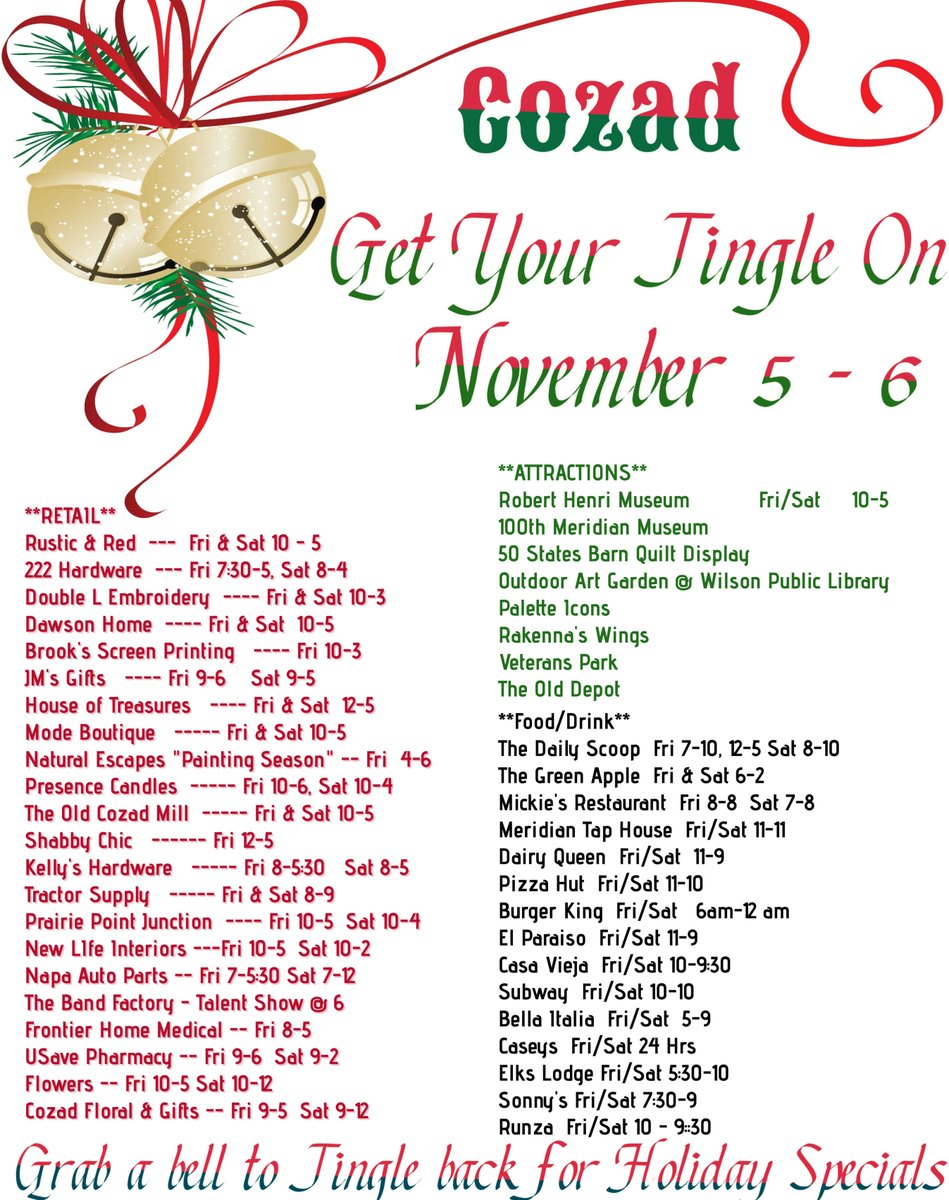 Cozad Chamber (@cozadchamber) on Twitter photo 