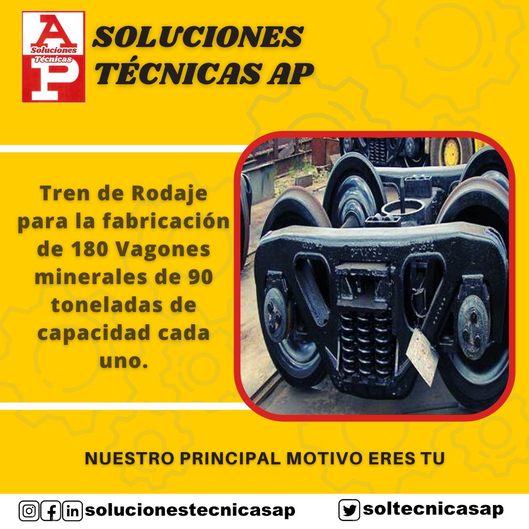 soltecnicasap's tweet photo. Toda nuestra capacidad a tu servicio en #Soluciones #Técnicas A.P. Asociados, C.A.

#Fabricación #Producción #Calidad #Estructuras #Metálicas #Guayana #PuertoOrdaz #PuertoLaCruz #Maturin 

Estamos en Instagram, Facebook o LinkedIn@solucionestecnicasap y en twitter: @soltecnicasap https://t.co/gnnv3GNU2y