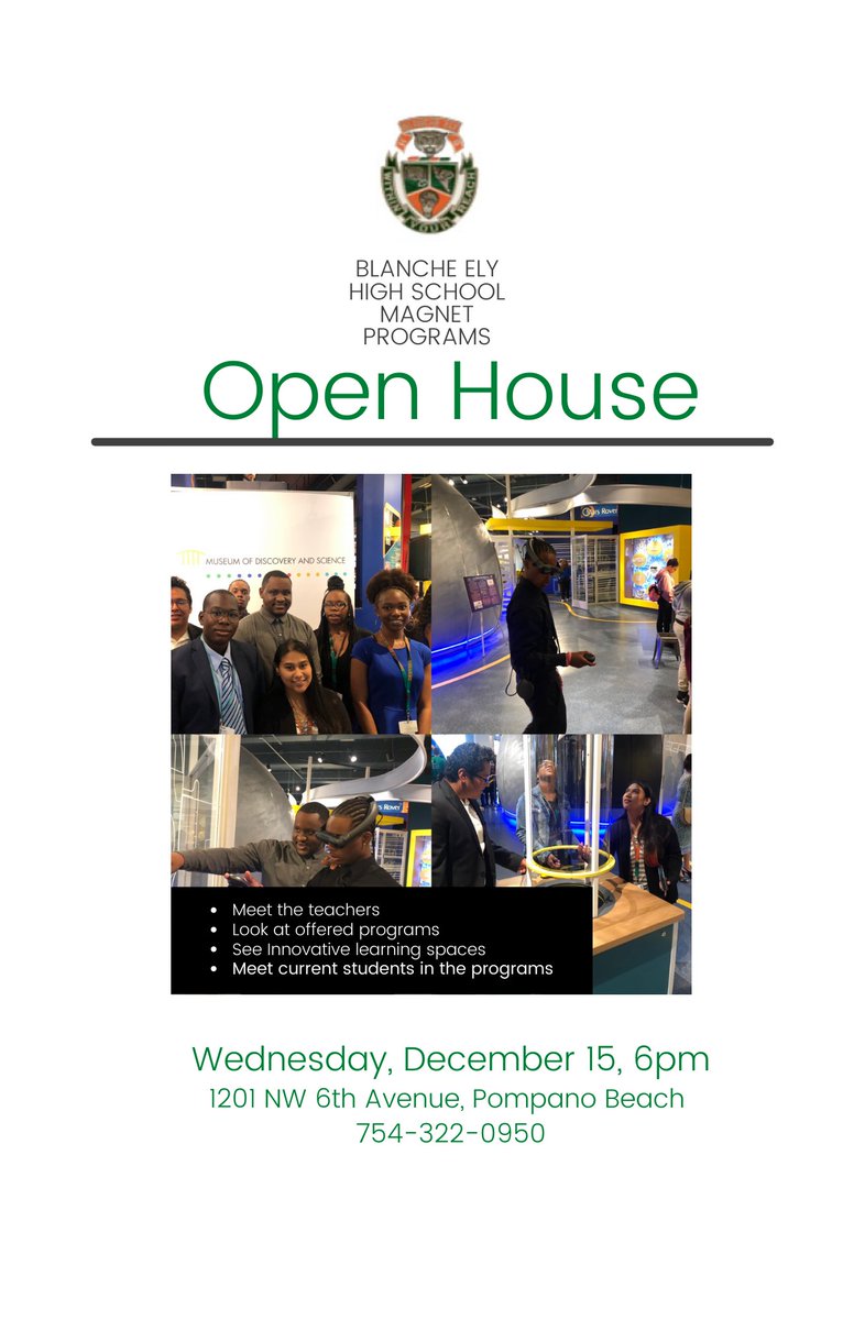 Official Blanche Ely Magnet Page tweet media