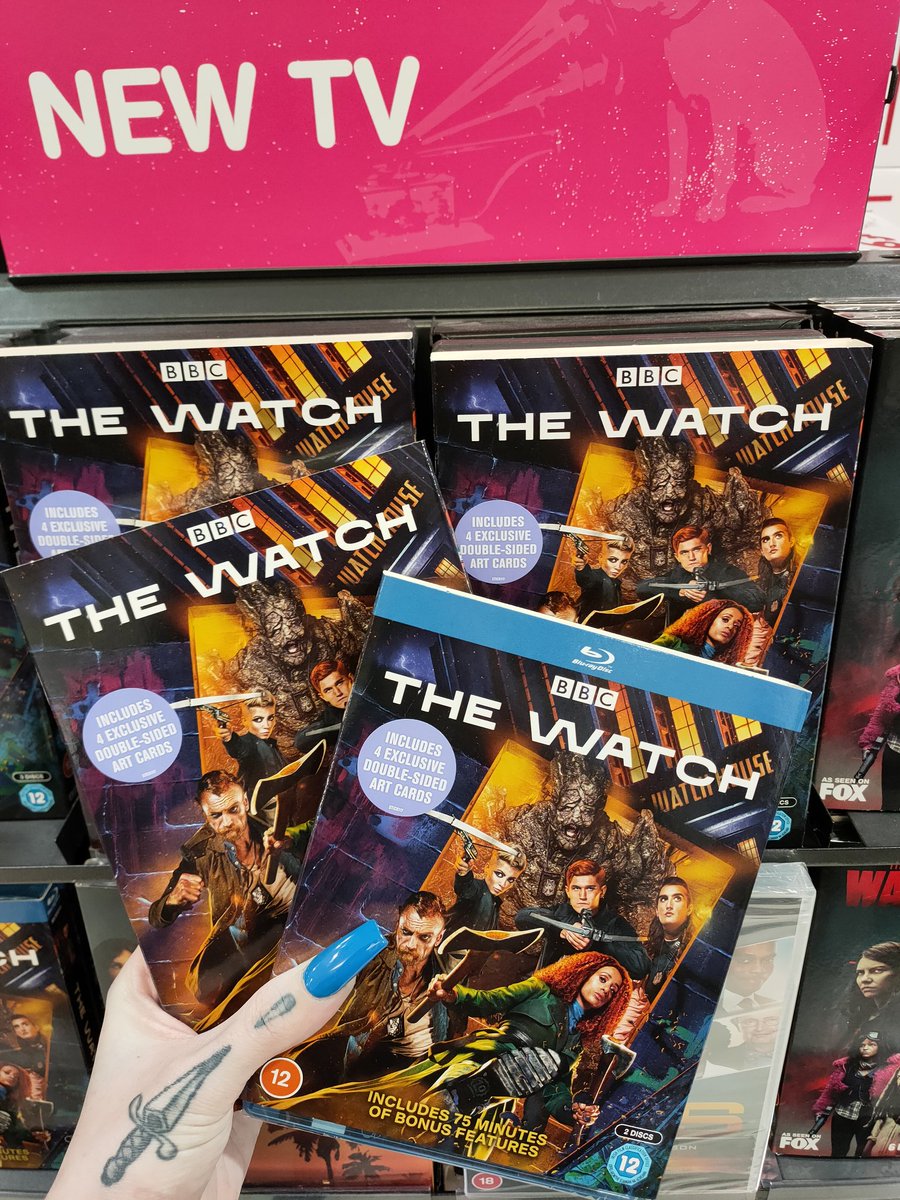 hmvInverness's tweet photo. The fantastic #BBC's @TheWatch is out now!
Own it on DVD and Blu-Ray.
#TheWatch #Watch #WatchBBC https://t.co/IuInGp71CG