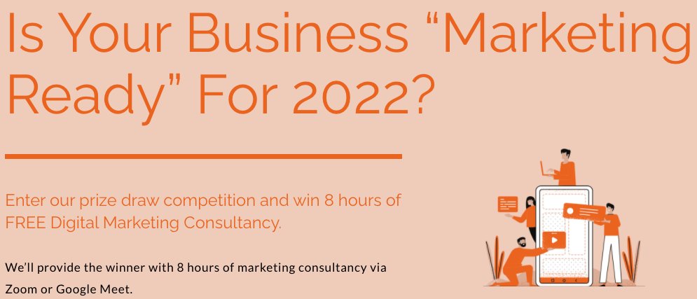 ramemarketing's tweet photo. Win 8 Hours Of FREE Marketing Consultancy

Enter our November prize draw competition and your business could win 8 hours of FREE marketing consultancy.

Find Out More.
https://t.co/gZLJLqEYDH
#marketingcompetition #marketingconsultancy #marketingplanning https://t.co/8XdszarIiV
