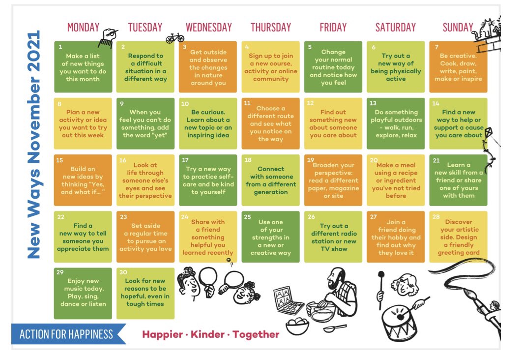 MausMSCoun's tweet photo. New ways November! @MausMS @actionhappiness #happierworld https://t.co/uAgJ7lSP09
