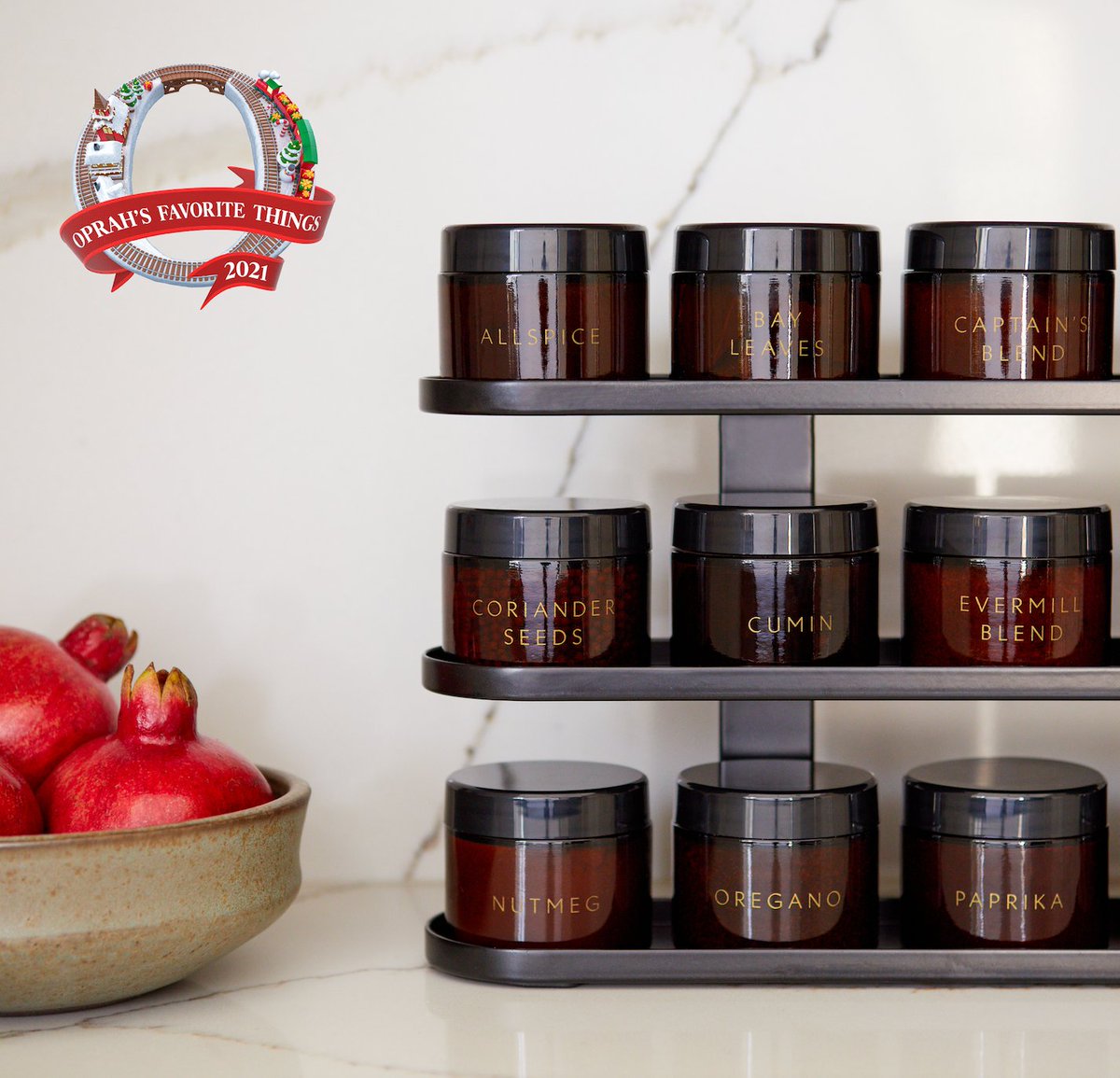 Evermill's tweet photo. When we first started Evermill over a year ago, one of the first and biggest goals that we laid out for ourselves was to make Oprah's Favorite Things. We couldn’t be any more humbled, grateful, and excited to announce we made the list for 2021.⁠ https://t.co/JoaHWpiu59