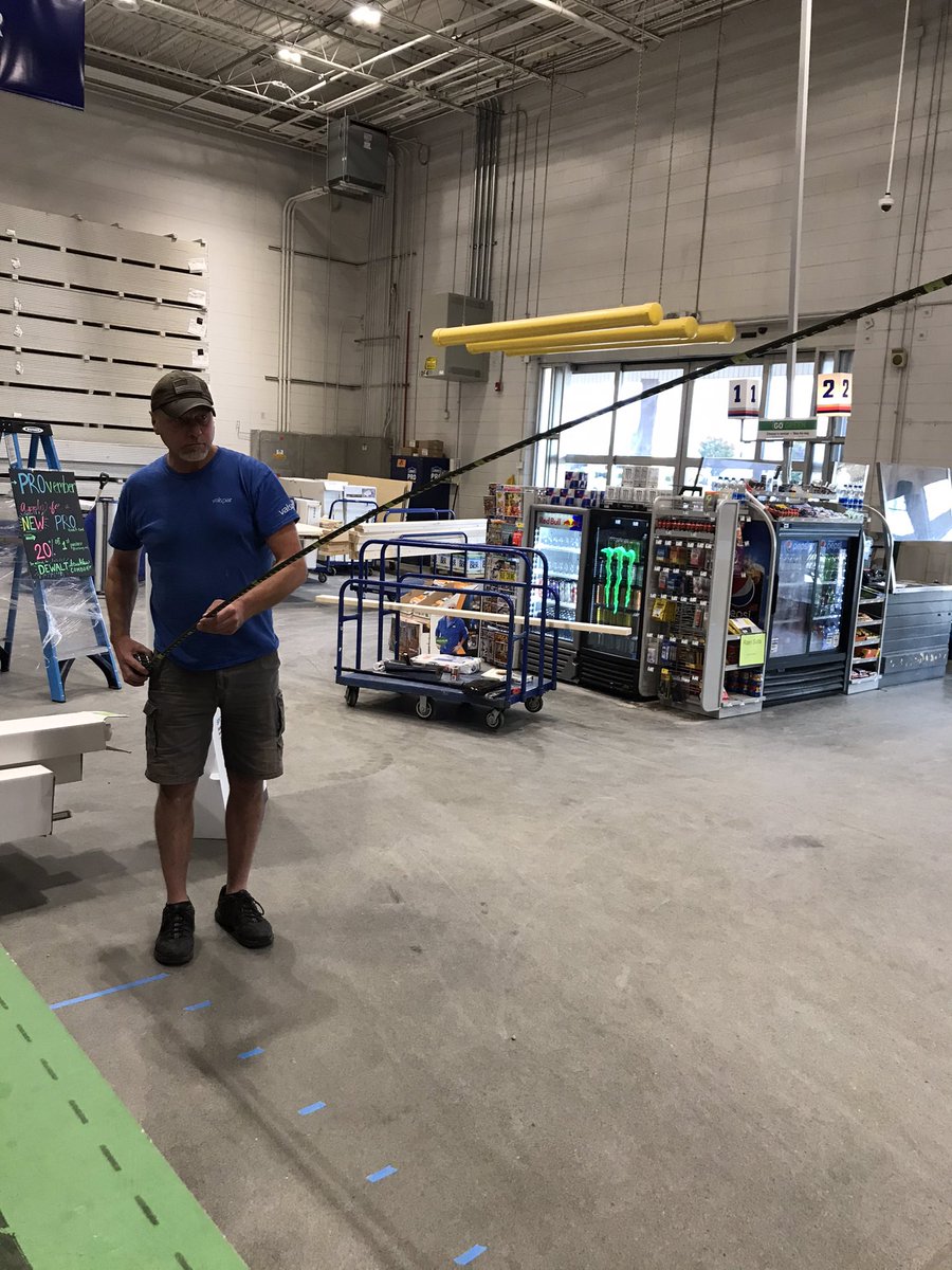lowes0419's tweet photo. Look at that concentration on Garyโs face! 175 inches for a strong second place finish. #MeasuringMonday #PROvember #contractor #lowes https://t.co/CM2W6xWscb