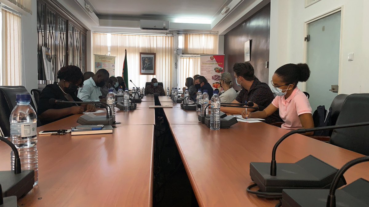 UNFPAMocambique's tweet photo. #HighLevelVisit 📍Quelimane, Zambezia🇲🇿
Day 1️⃣ : Ambassadors from Sweden, Canada, UK, Finland & UN Representatives met with the Provincial Governor Pio Matos & jointly discussed opportunities to meet the needs of women & girls. 🙋🏽♀️
#LeaveNoOneBehind https://t.co/pnx5PlMzNk