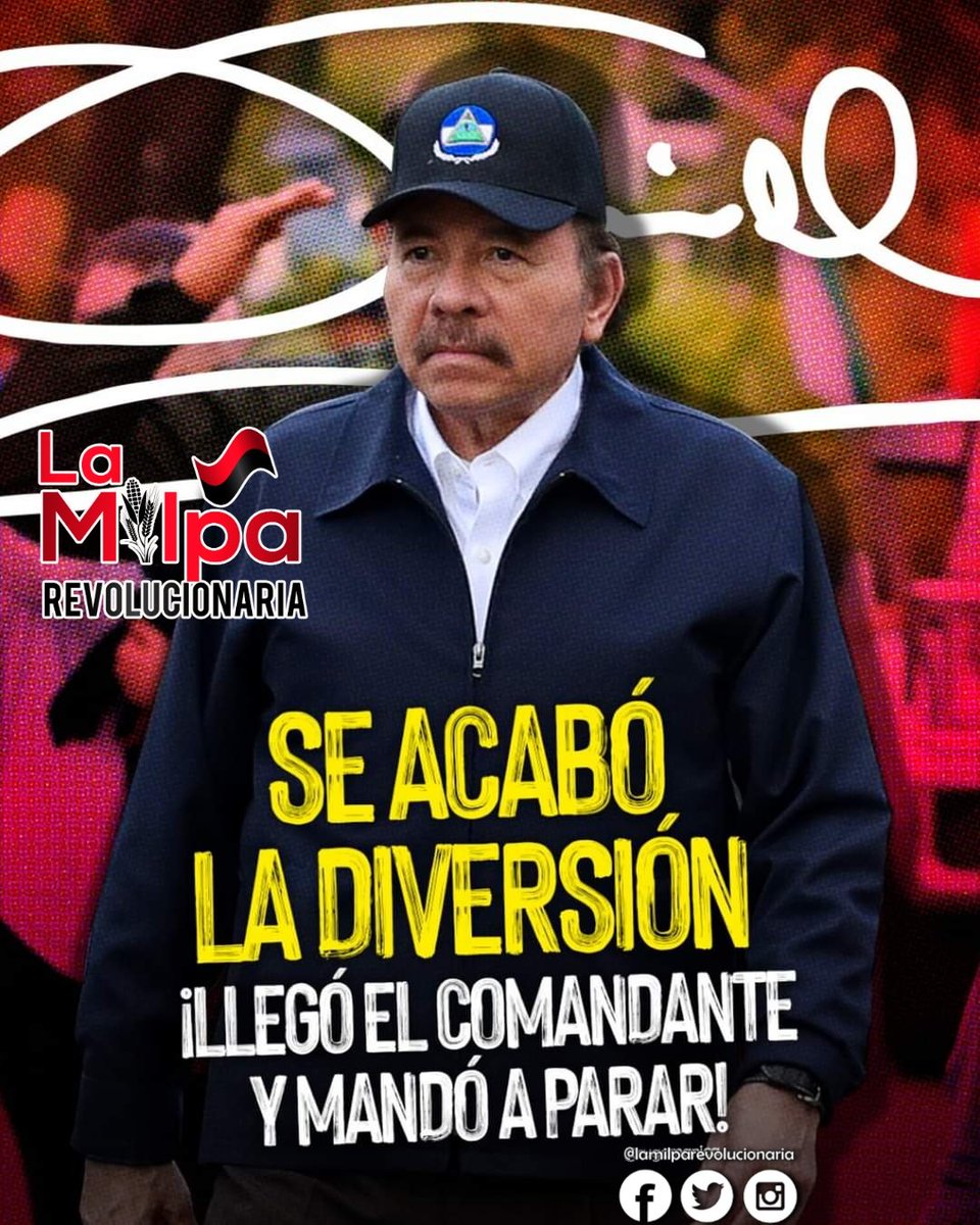 LaMilpaRev's tweet photo. ❗✊🏽❤🖤 Se acabó la diversión.

AQUÍ ESTAMOS DE NUEVO

#A6DiasDeLaVictoria
#NoviembreVictorioso
#Nicaragua https://t.co/Xxukq7gLke