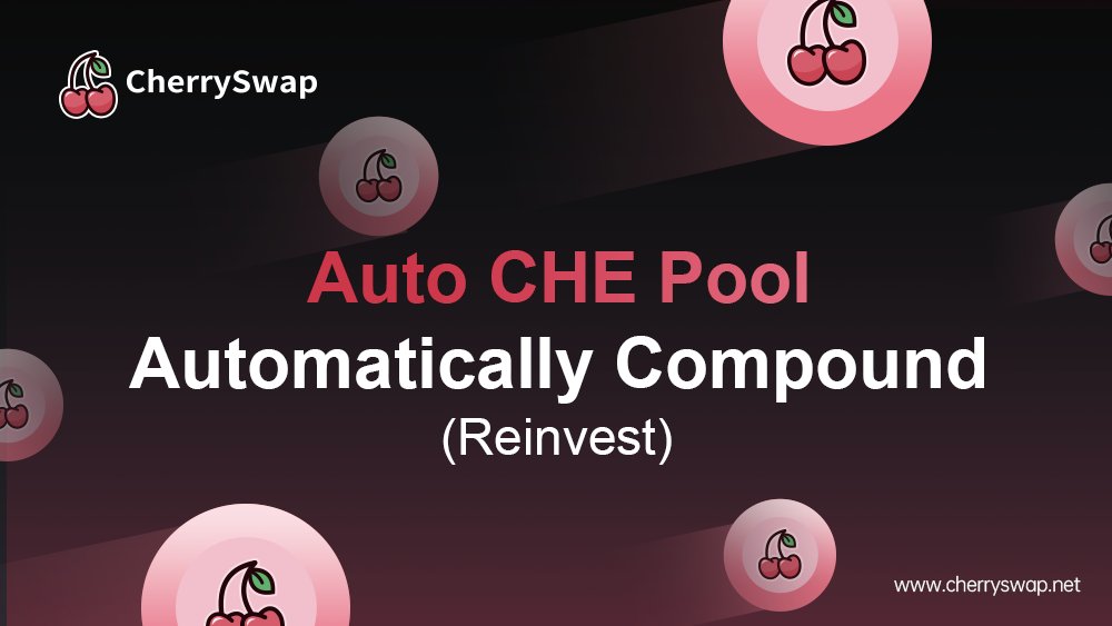 CherrySwap_Es's tweet photo. 🔥 ACTUALIZACIÓN🔥

Se agrego Auto CHE pool, ahora puedes reinvertir automáticamente y disfrutar de una recompensa del 0.05%
 
🍒🍒🍒

#CherrySwap #OKExChain #OKEx https://t.co/Xokrxa6odl
