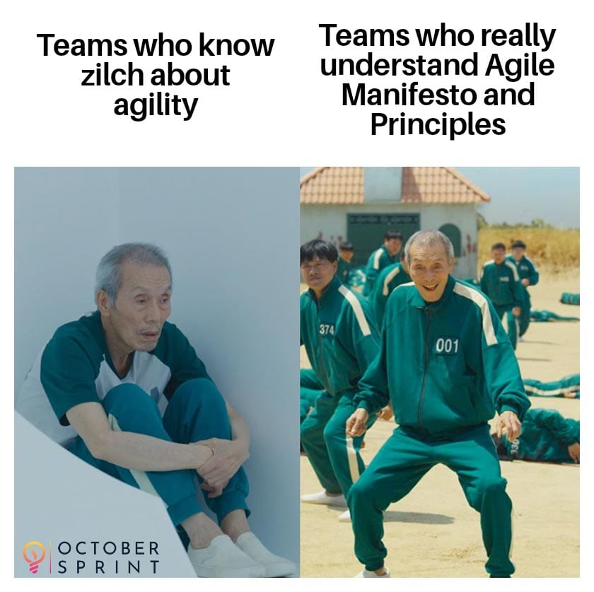 OctoberSprint's tweet photo. It's a lot easier when you know the rules of the game .. the #agile game...
More Info: https://t.co/blDICMP9vo
#agilesoftwaredevelopment #education #innovation #OctoberSprint https://t.co/iT1n0uPBpk