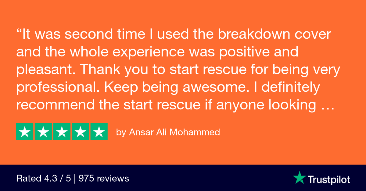 startrescuecouk's tweet photo. #Mondaymotivation With unlimited call outs on all of our policies, we're here whenever you need us. And as Ansar Ali Mohammed discovered, you can rely on Start Rescue! https://t.co/PFEbwx4obA #gettingyoustarted #breakdowncover https://t.co/ra1TMC945A