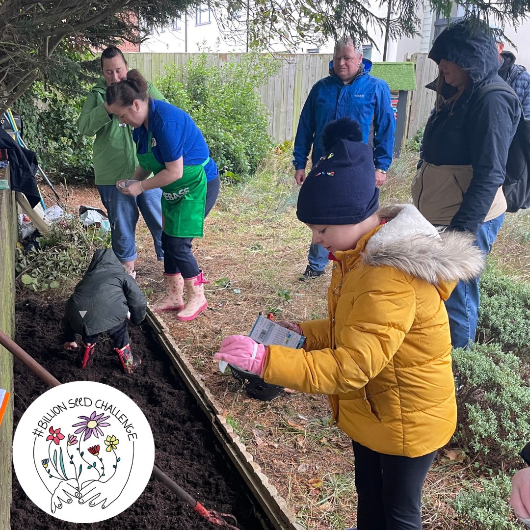 On Saturday, as part of the #BillionSeedChallenge, we joined the Little Onion Club in Tyne & Wear to plant seeds together ahead of COP26. Did you take part? Let us know!