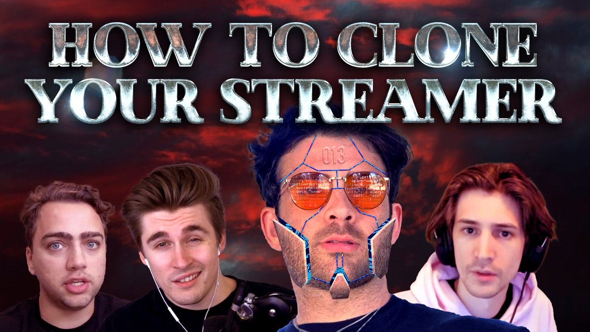 HASTONOX's tweet photo. How to Clone Your Streamer. It's time.

https://t.co/zBP8GOua3k https://t.co/CmXozuqSNc